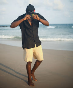 Linen Shirt with Short