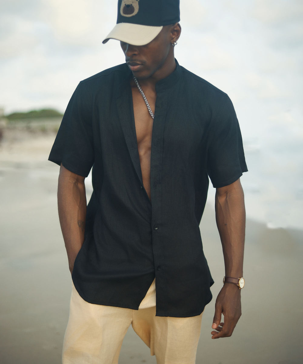 Linen Shirt with Short