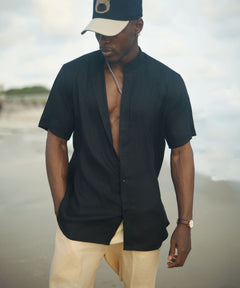 Linen Shirt with Short