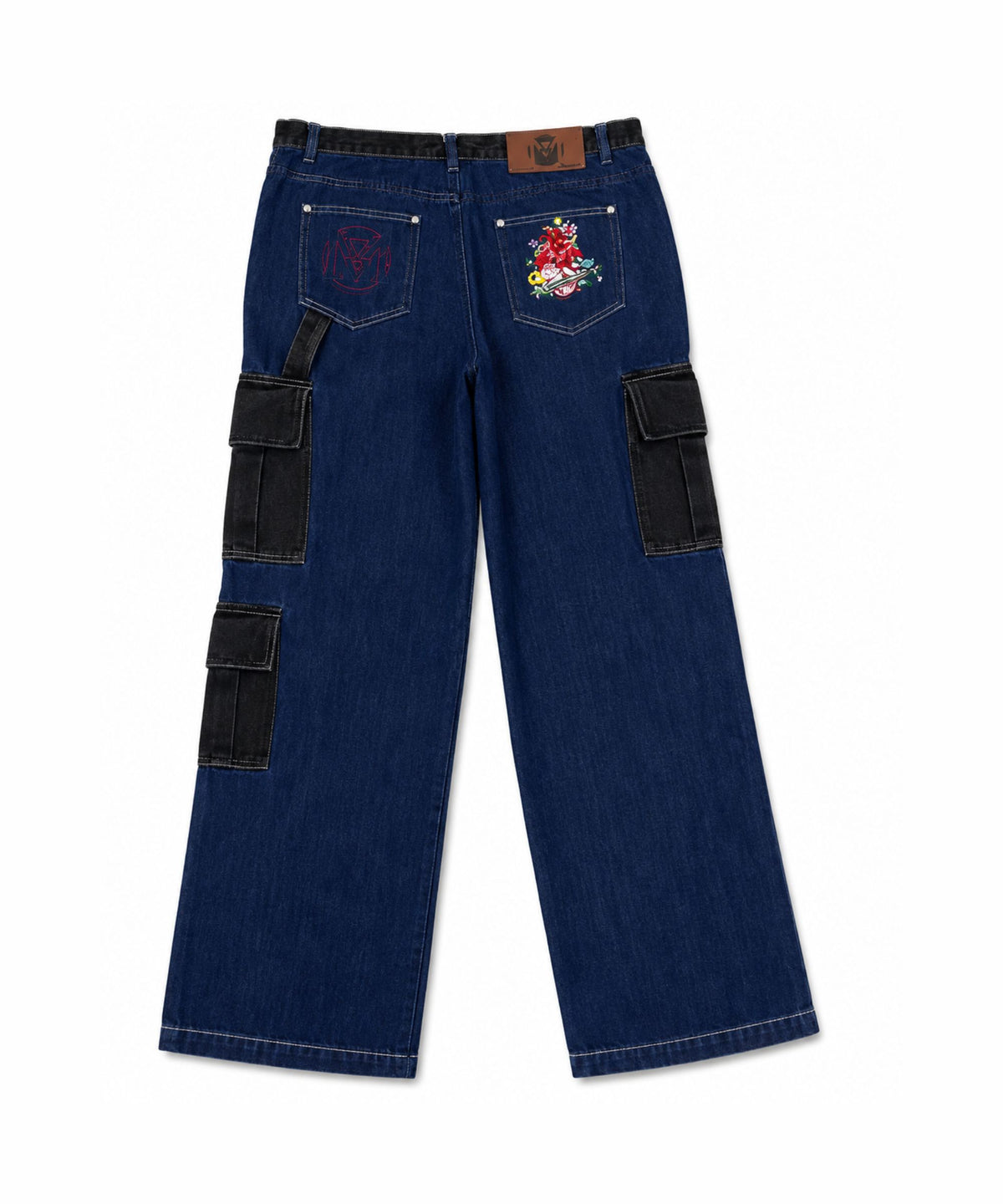 Cannan Retro Cargo Pant | Black