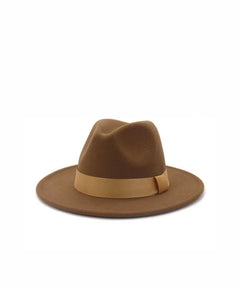 Fedora Hat | Flat Round Edge