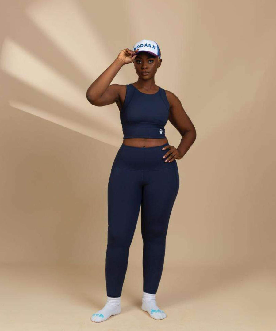 Modára Active Yoga Wear - Navy Blue