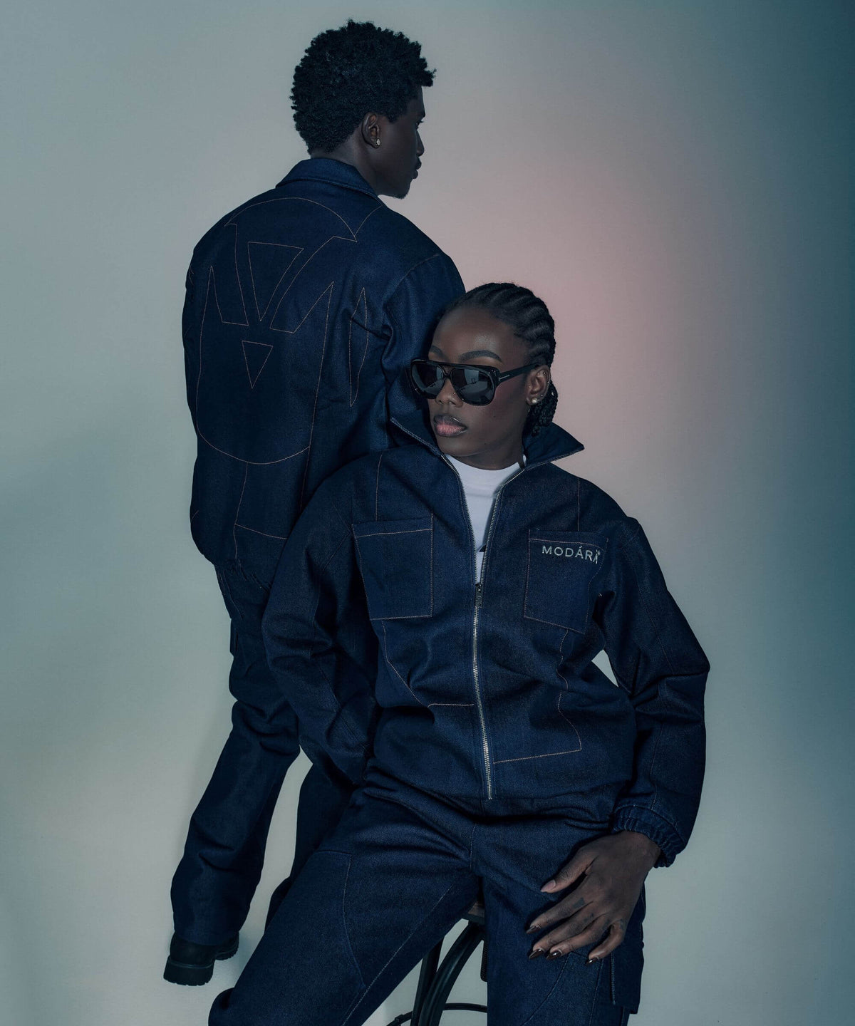 Denim Navy Blue Jean