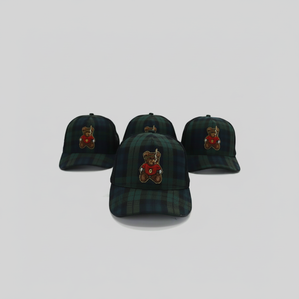 Modára Premium Noah Ark Lumber | Purple Bear Hat