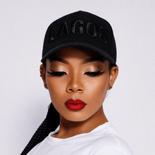Sanwolu Hat | Black Crested "Lagos"