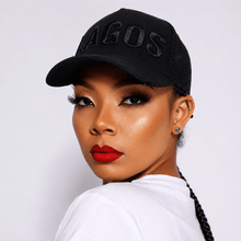 Sanwolu Hat | Black Crested "Lagos"