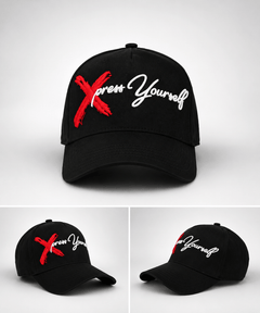Modára X-press Yourself Hat | Red shaped X